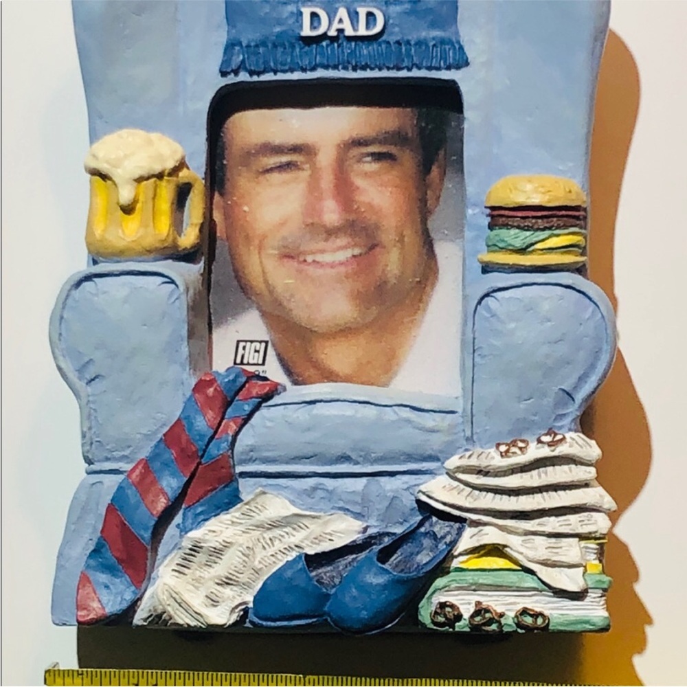 Spoiled Rotten Dad Photo Frame - Blue - Picture 2 of 4